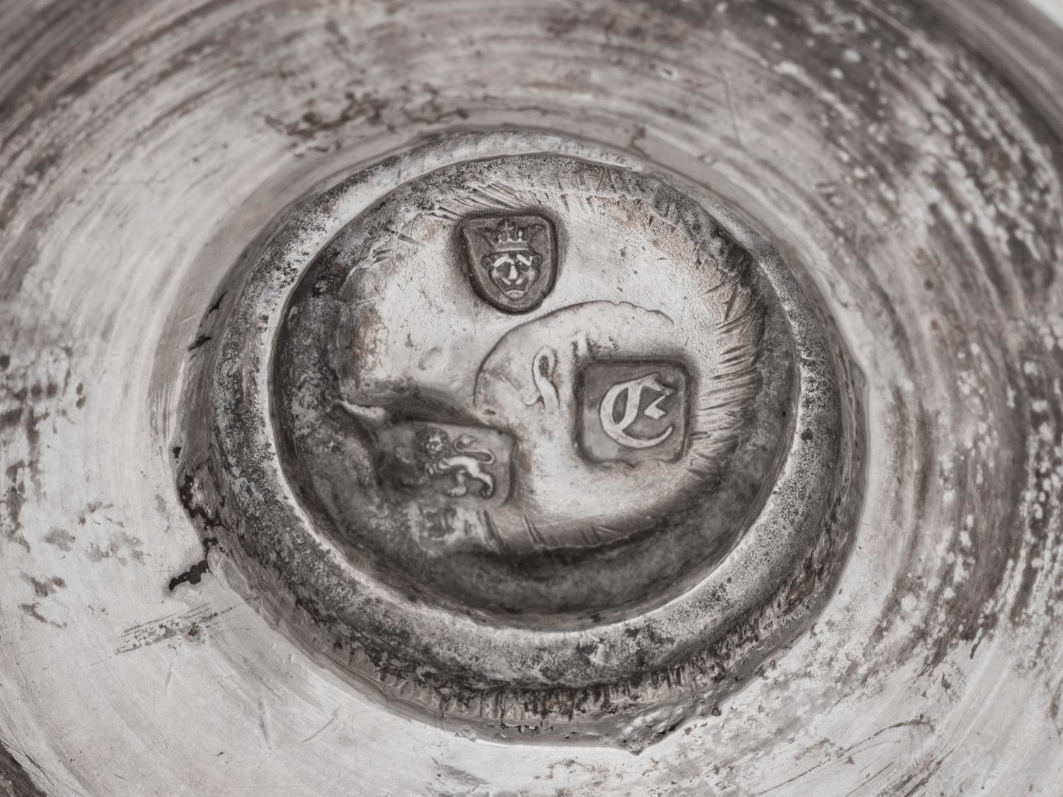 A George III Silver Caster