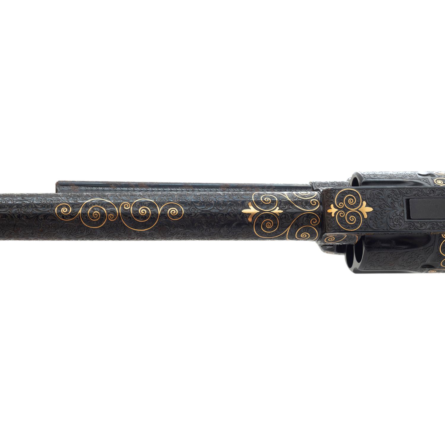 **Colt New Frontier .45 Engraved by Paul Jaeger