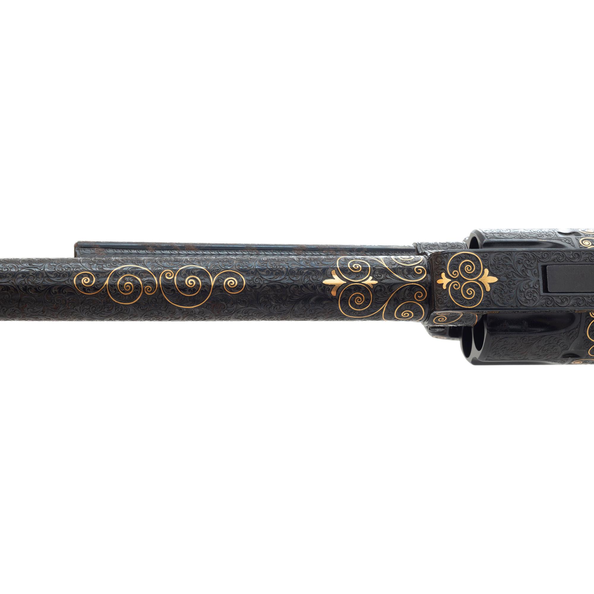 **Colt New Frontier .45 Engraved by Paul Jaeger