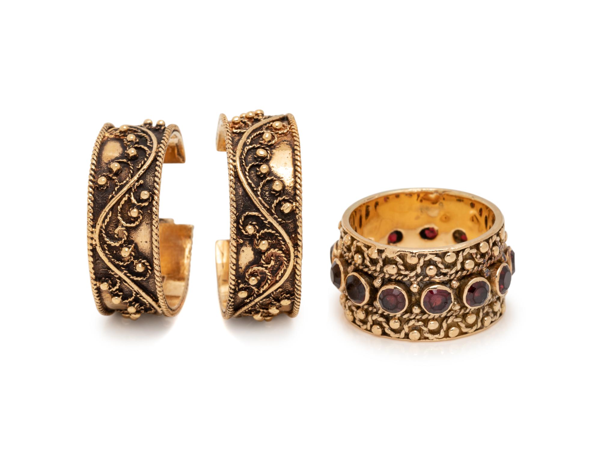 YELLOW GOLD SET
