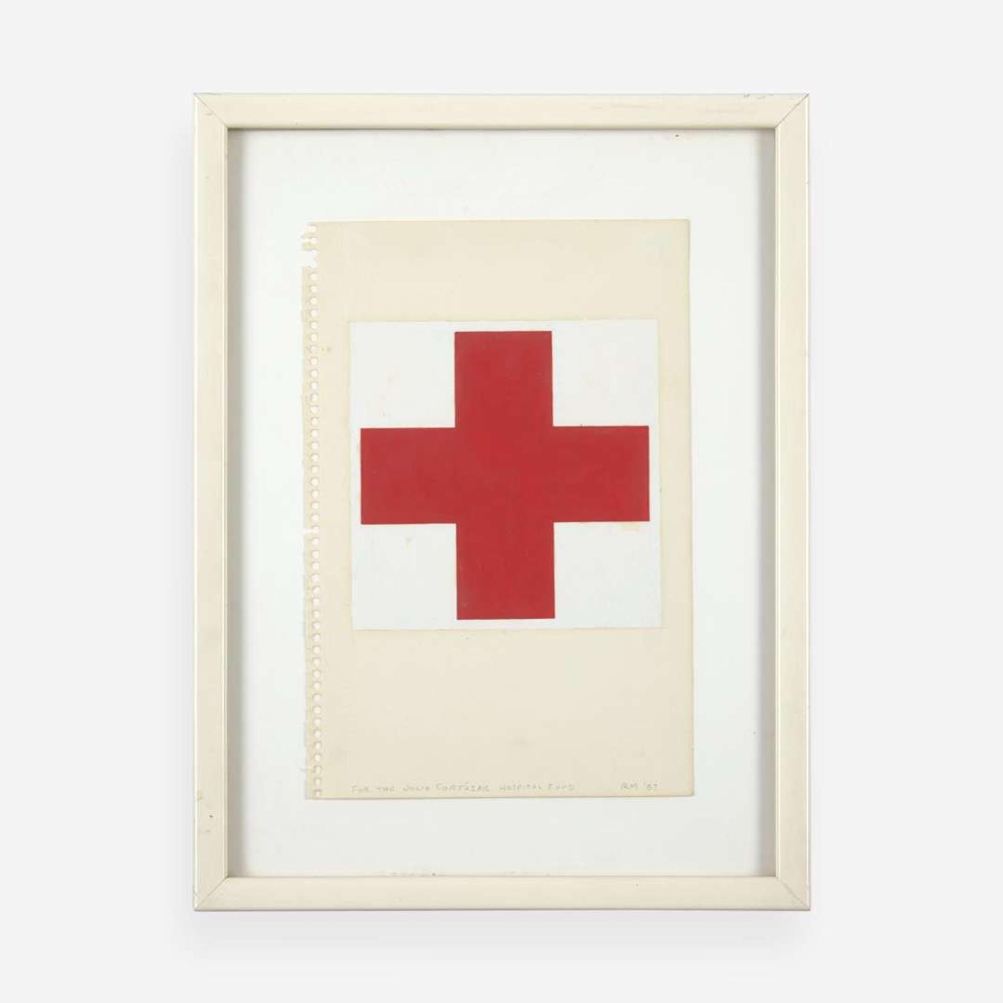 Robert Moskowitz (American, b.1935) Red Cross