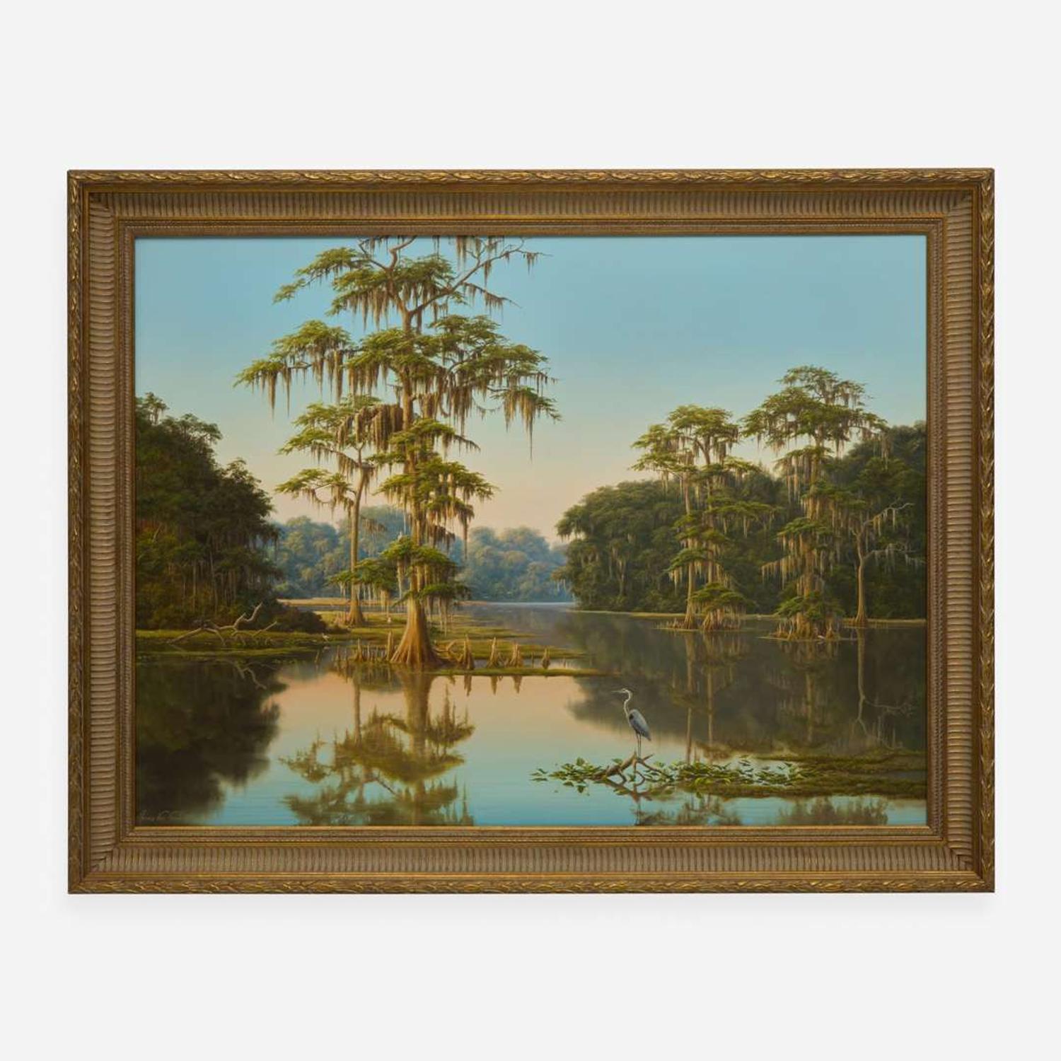 Henry Von Genck III (American, B. 1958) Cypress Swamp