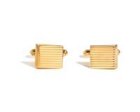 TIFFANY & CO., YELLOW GOLD CUFFLINKS