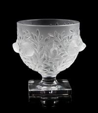A Lalique Vase Height 5 1/2 inches.