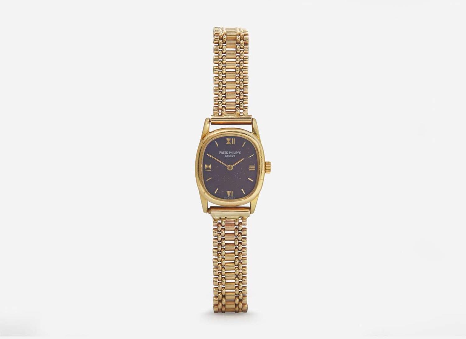 A Ladies Patek Philippe Yellow Gold Watch