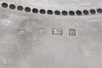 An English Silver Presentation Tray