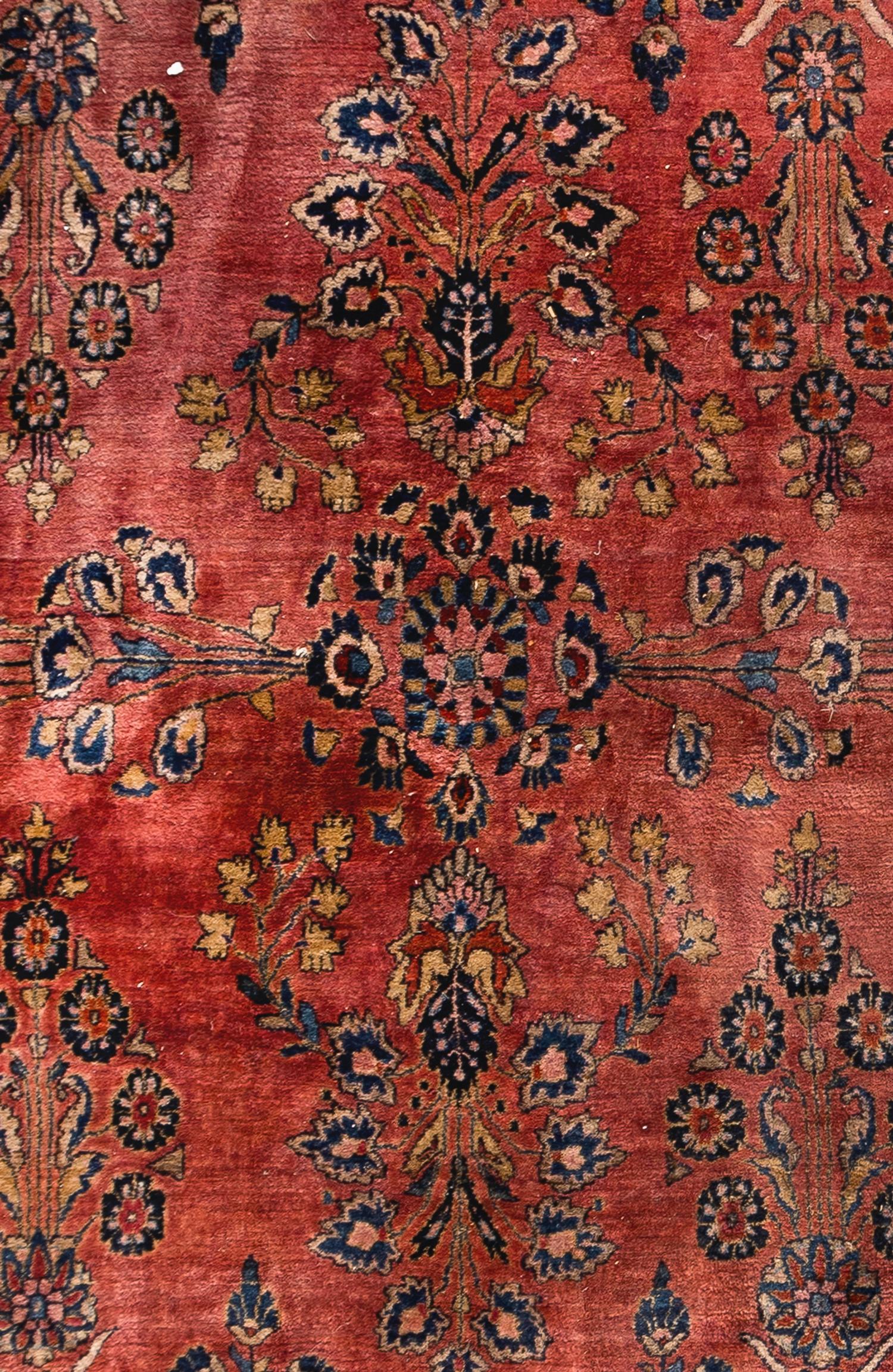 A Sarouk Wool Rug