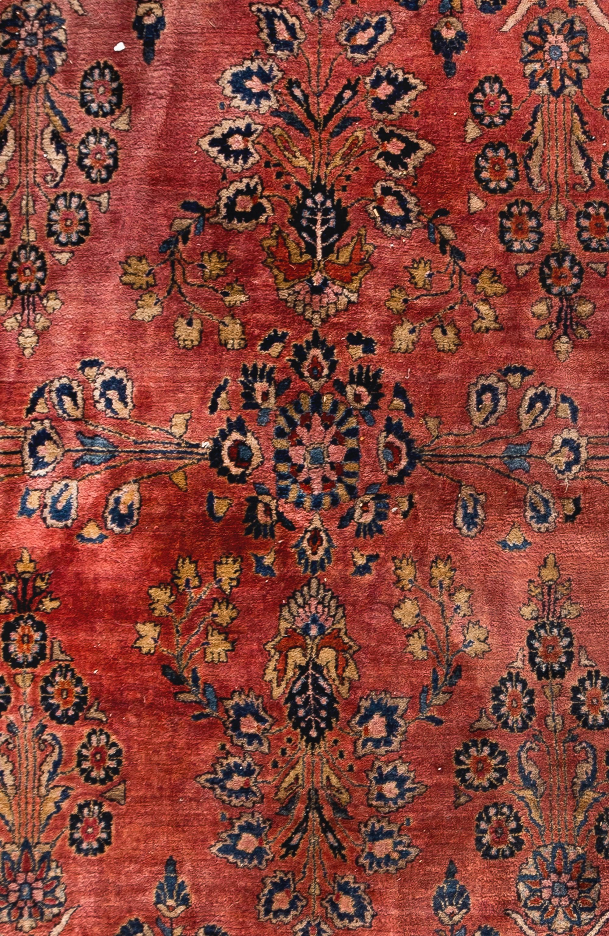 A Sarouk Wool Rug