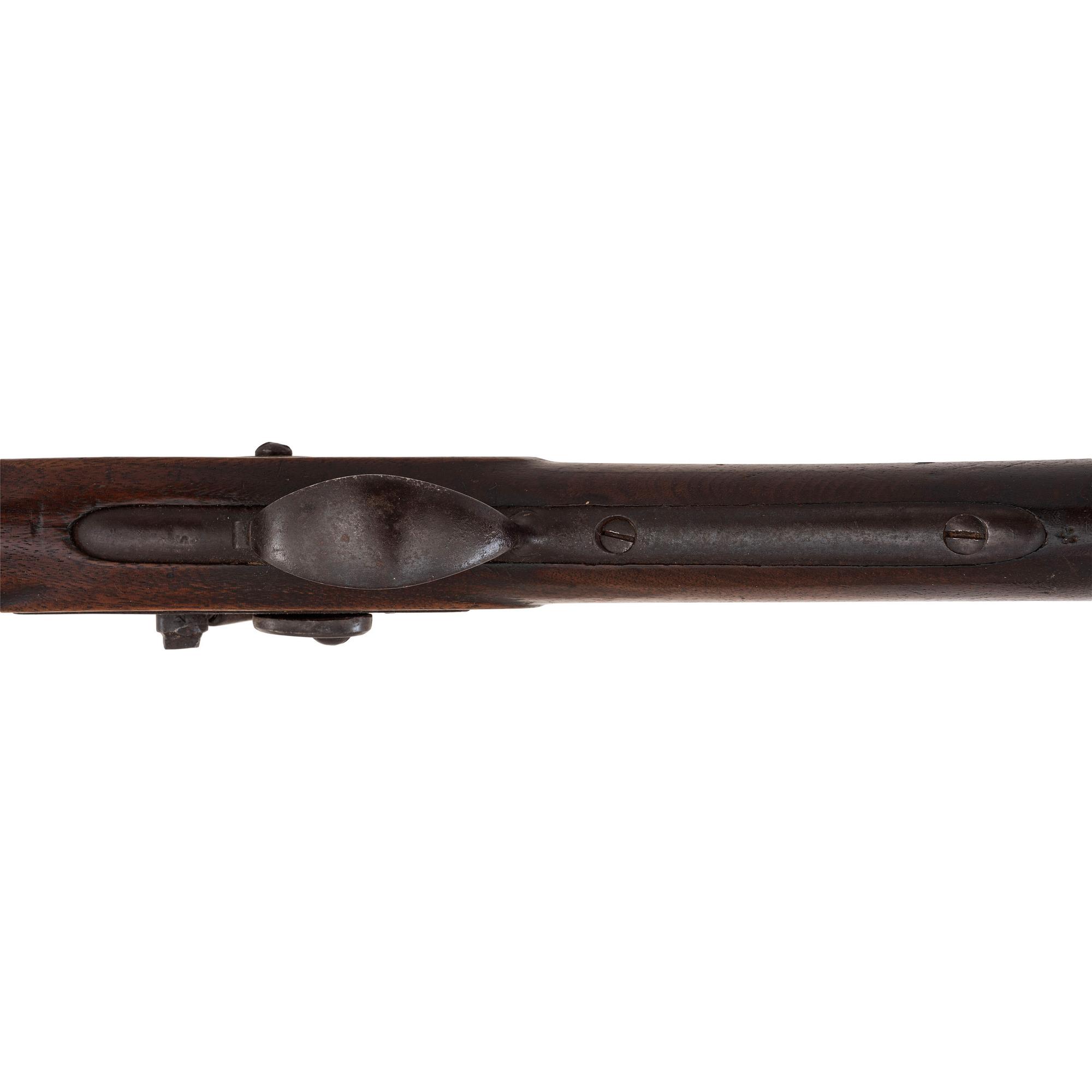 Large Bore Fullstock Percussion Plains Rifle by Leman