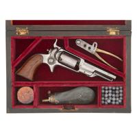 Colt Model 2 1855 Side Hammer Root Revolver in Contemporary Case