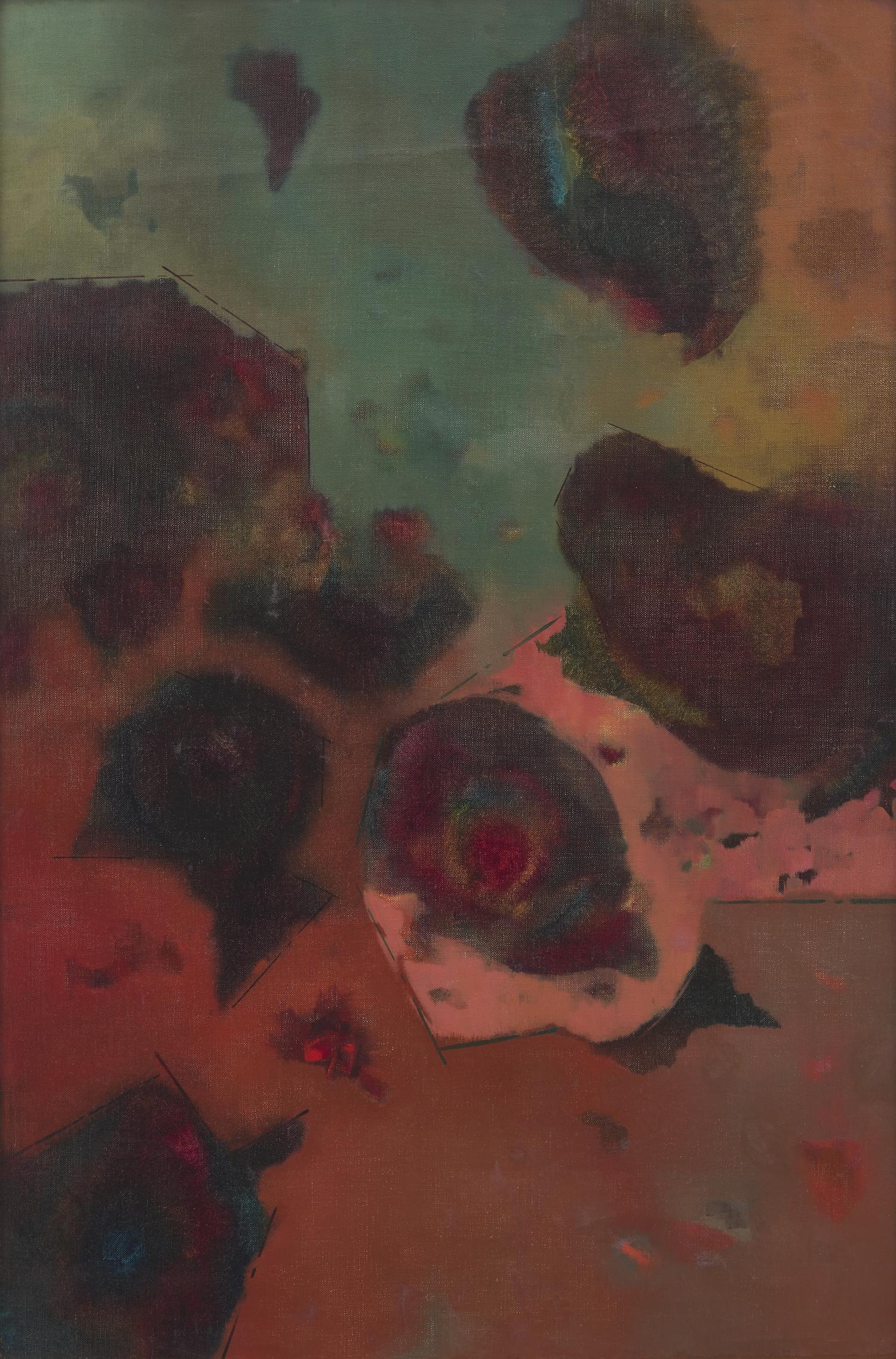Untitled Group of Three Paintings