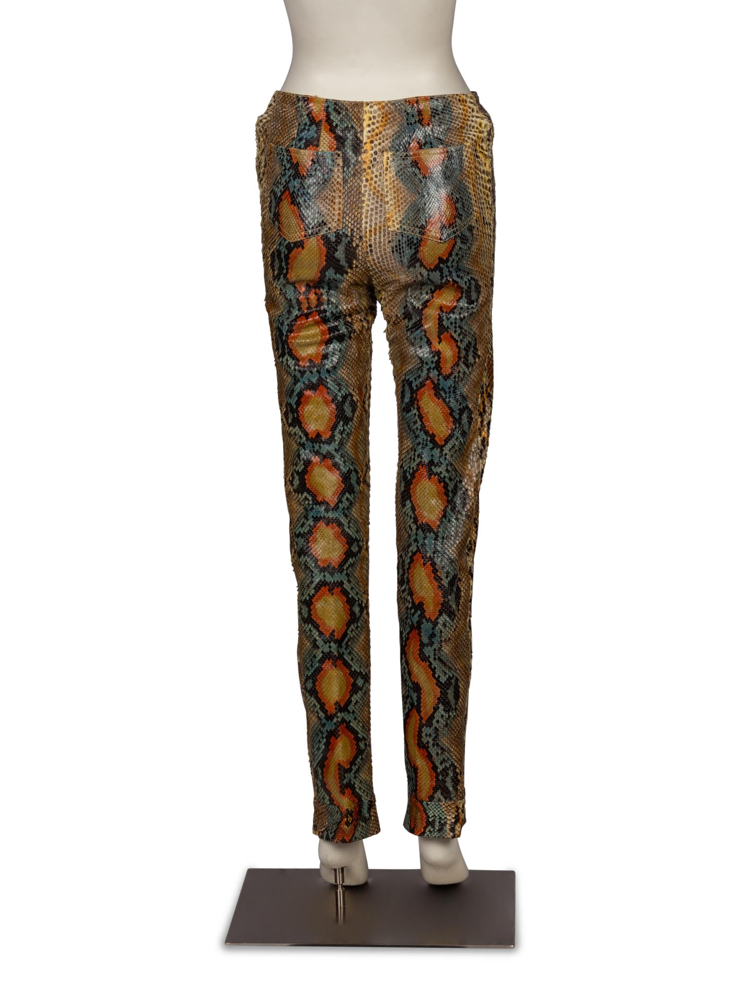 Chanel Python Pant, Spring 2000