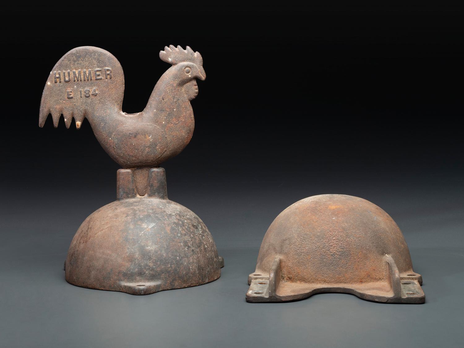 A Hummer E184 Cast Iron Windmill Weight