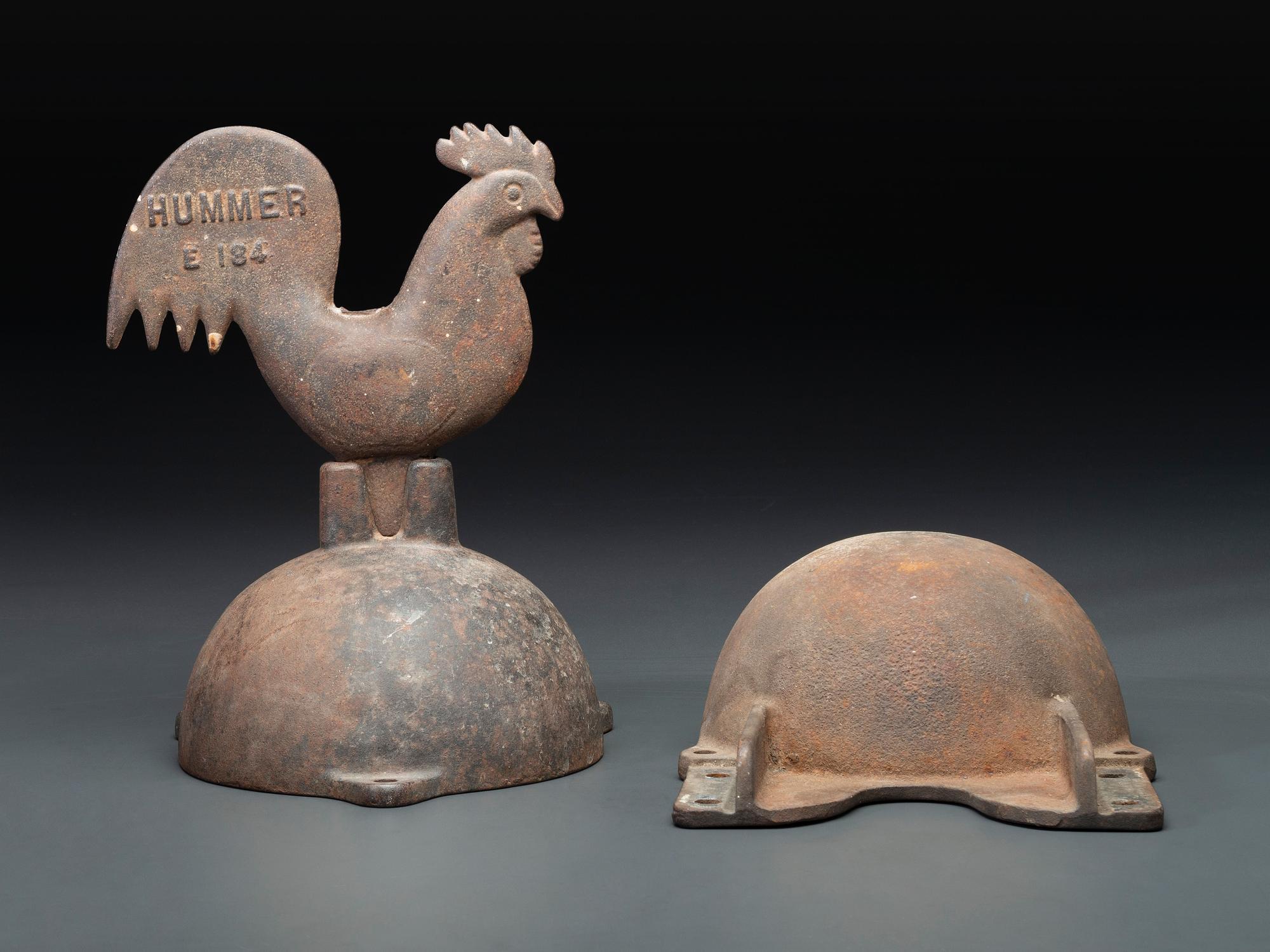 A Hummer E184 Cast Iron Windmill Weight