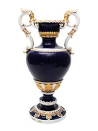 A Large Meissen Porcelain Vase
