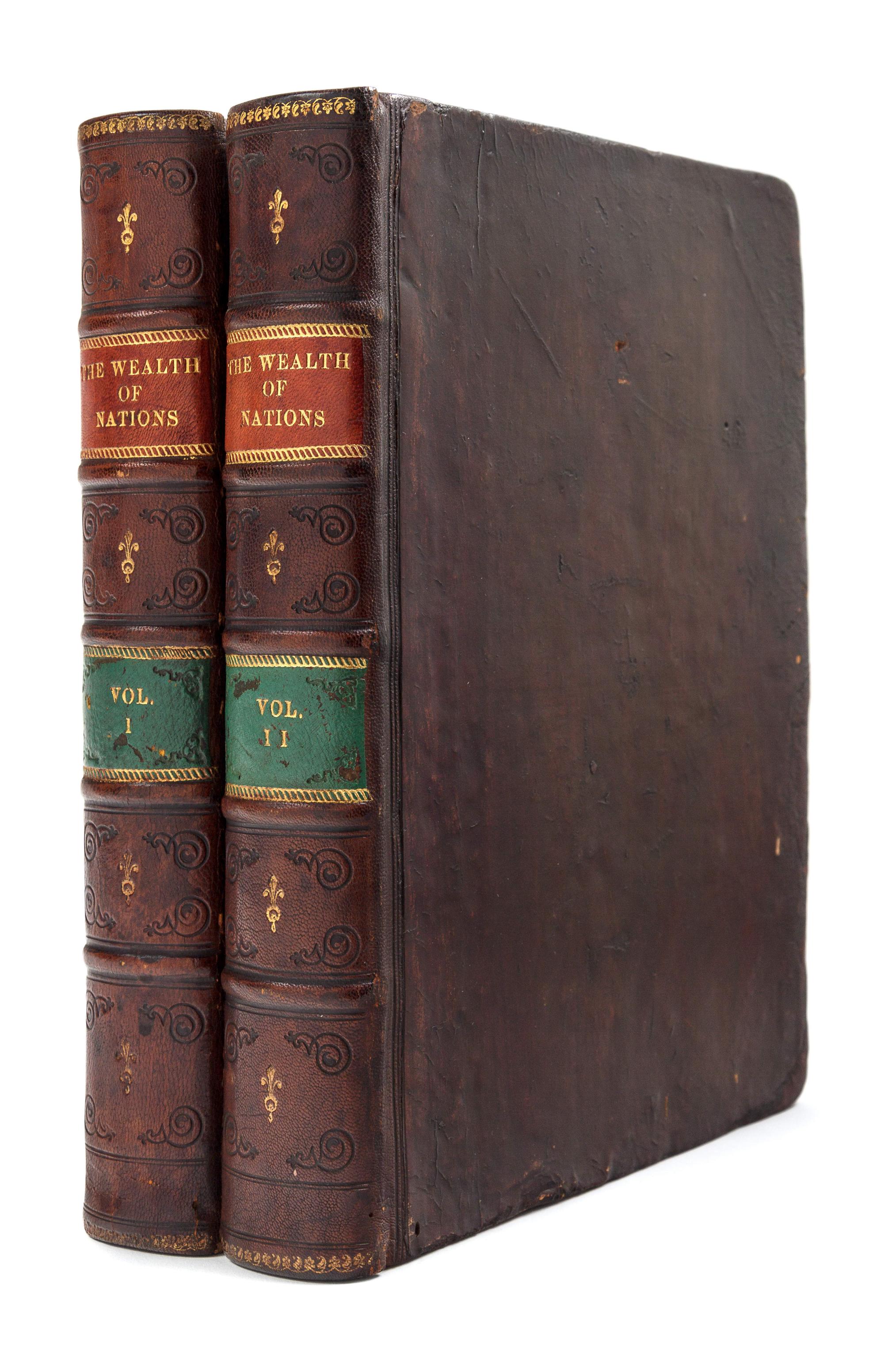 SMITH, Adam (1723-90). An Inquiry into the Nature and Causes of the Wealth of Nations . London: for W. Strahan and T. Cadell, 1776.