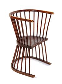 An English Provincial Spindleback Armchair Height 31 inches. — 19TH CENTURY