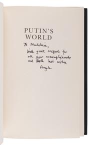 RUSSIAN LEADERS A group of 10 works, most FIRST EDITIONS, several INSCRIBED TO SECRETARY ALBRIGHT: