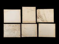 A Group of Six Original Rocky Marciano Photographs and a Joe Louis Wendell Wilkie Political Endorsement Record