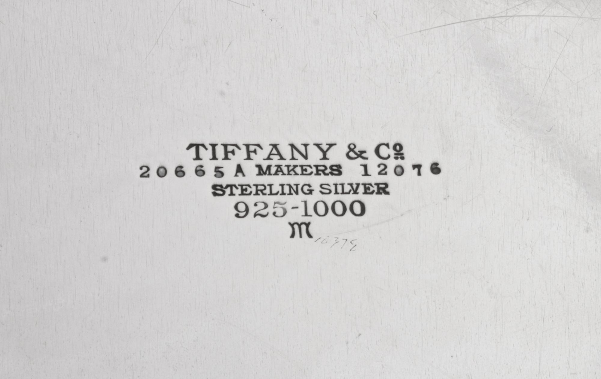 A Tiffany & Co. Silver Charger