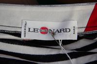 A Leonard Black, Red and White Dress,