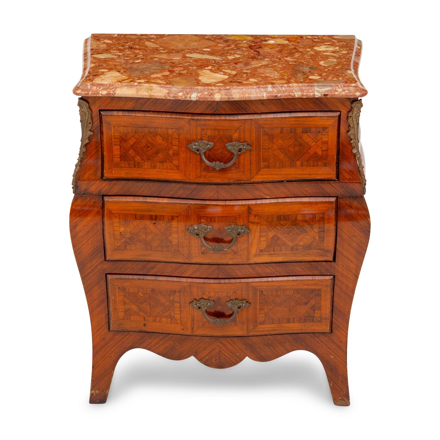 A French Parquetry Commode