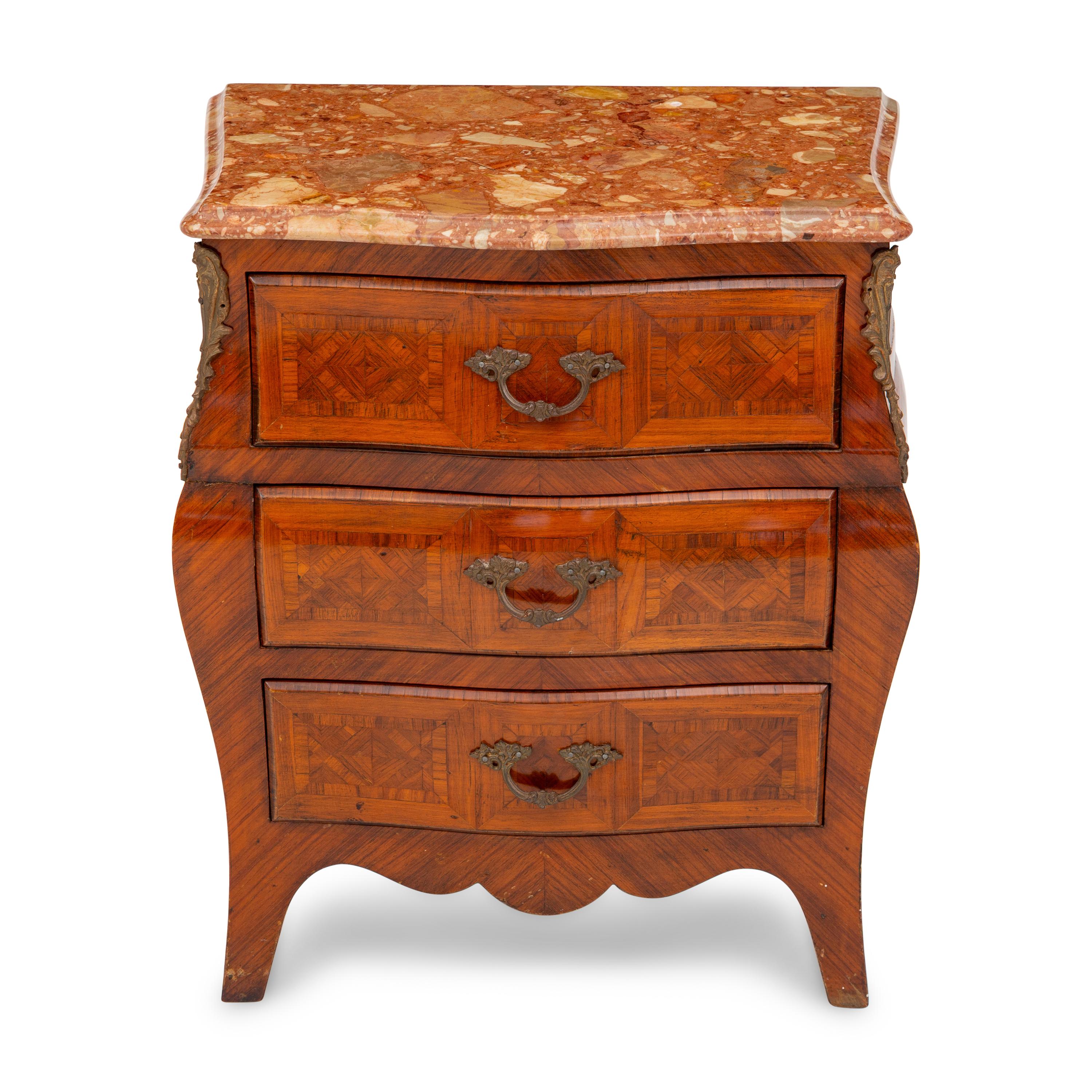 A French Parquetry Commode