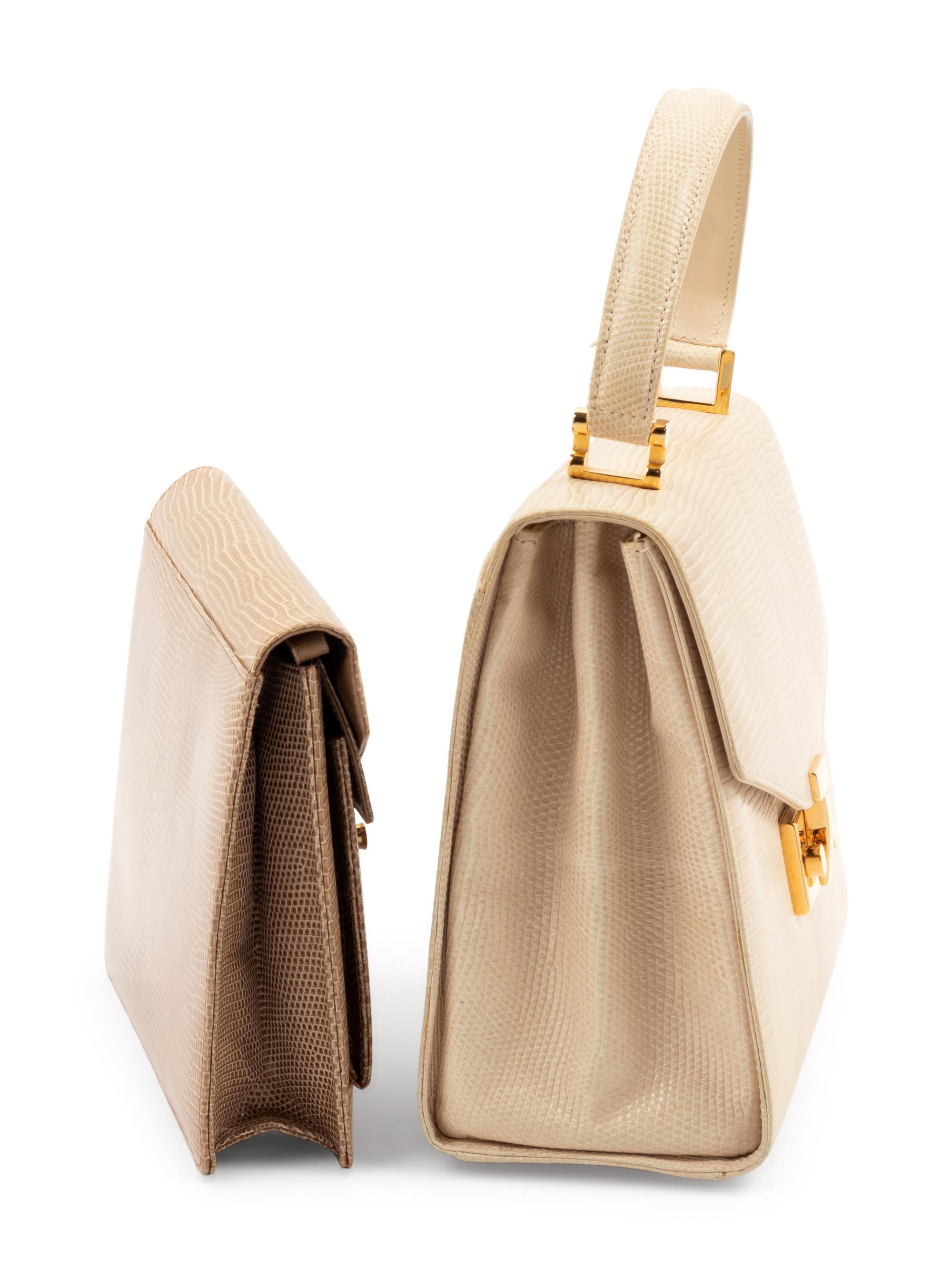 Two Tiffany & Co Lizard Bags, 2010s