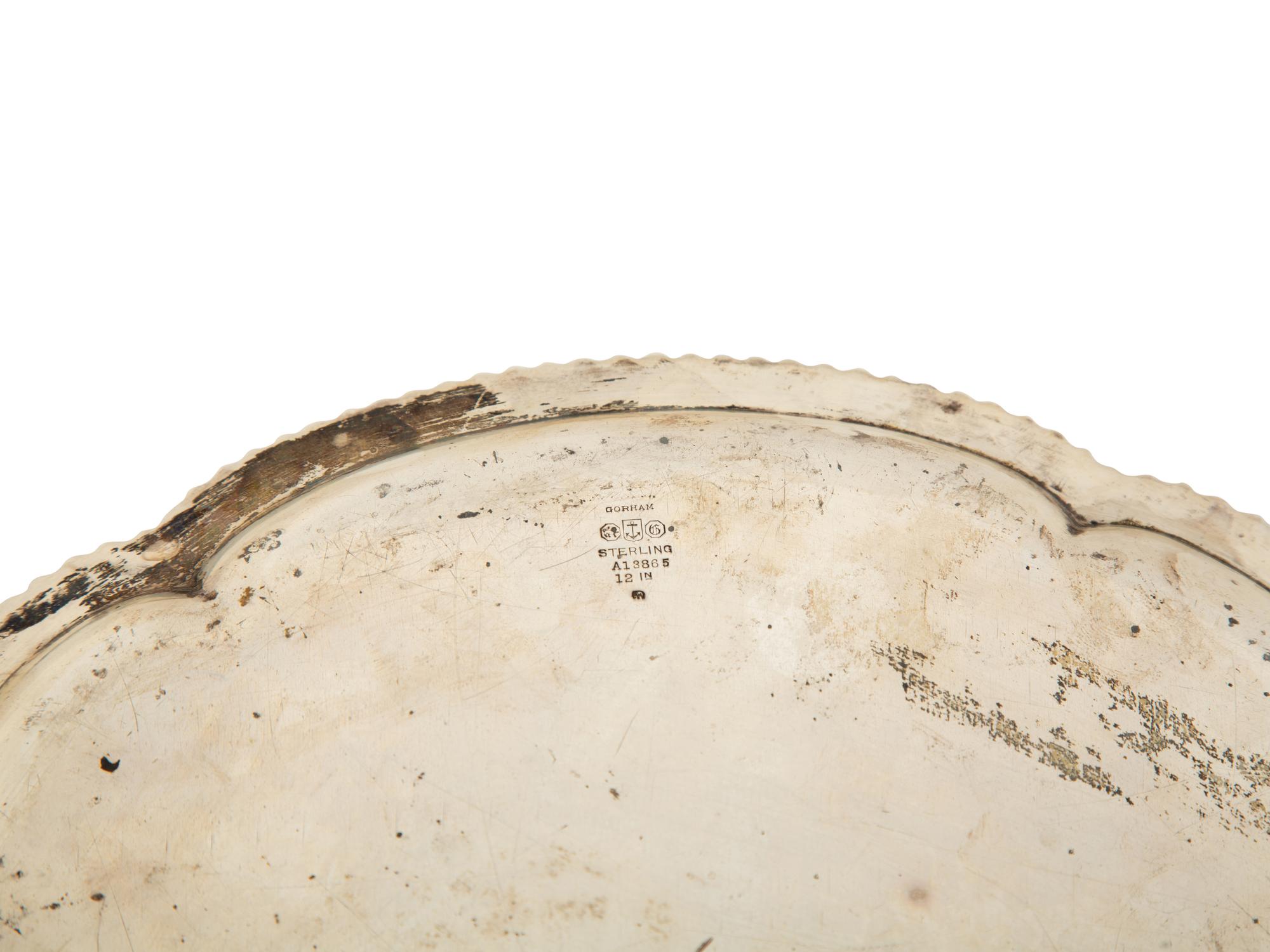 An American Silver Salver — Gorham Mfg., Providence, RI