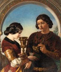 The Loving Cup , 1859