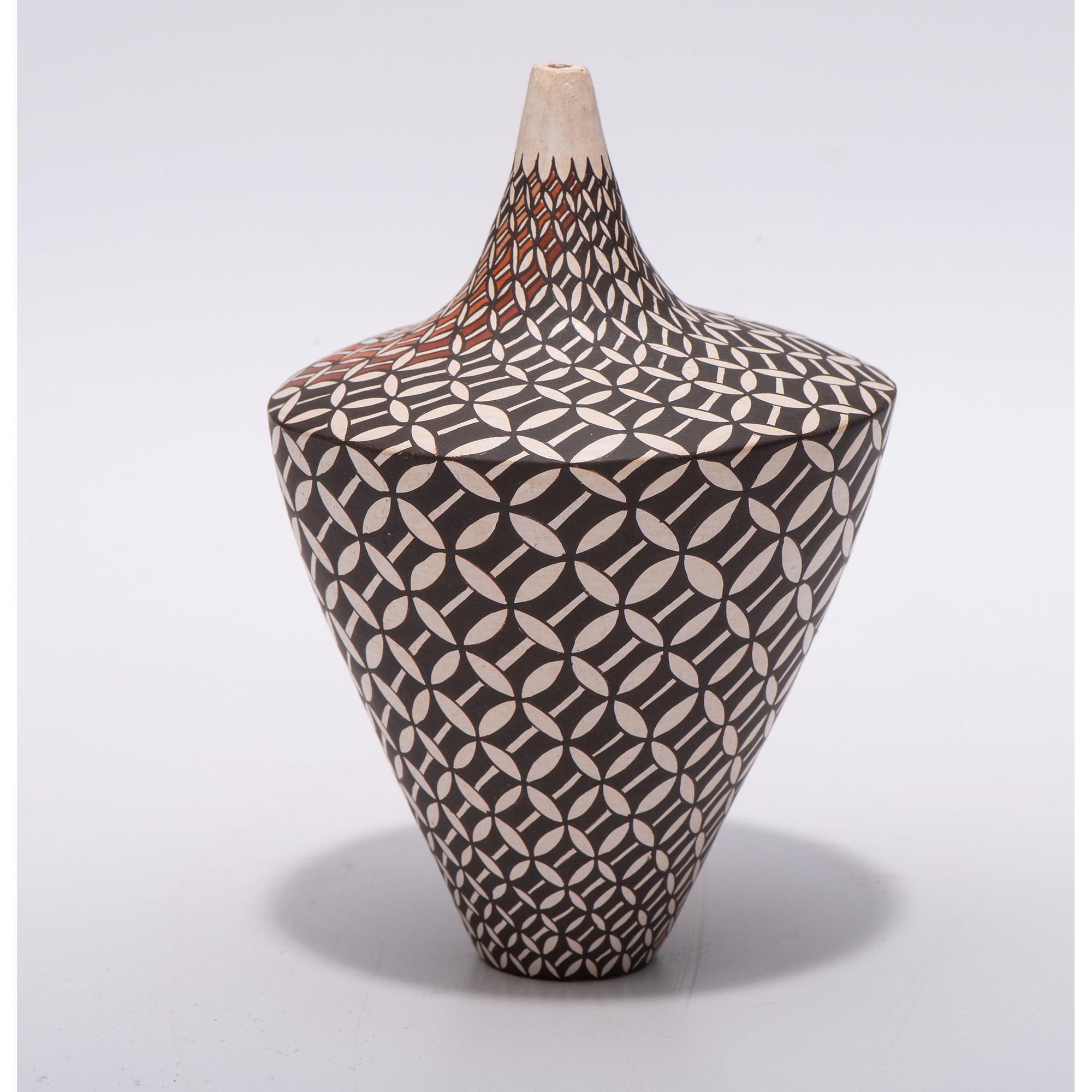 Polychrome Pottery Seed Jar