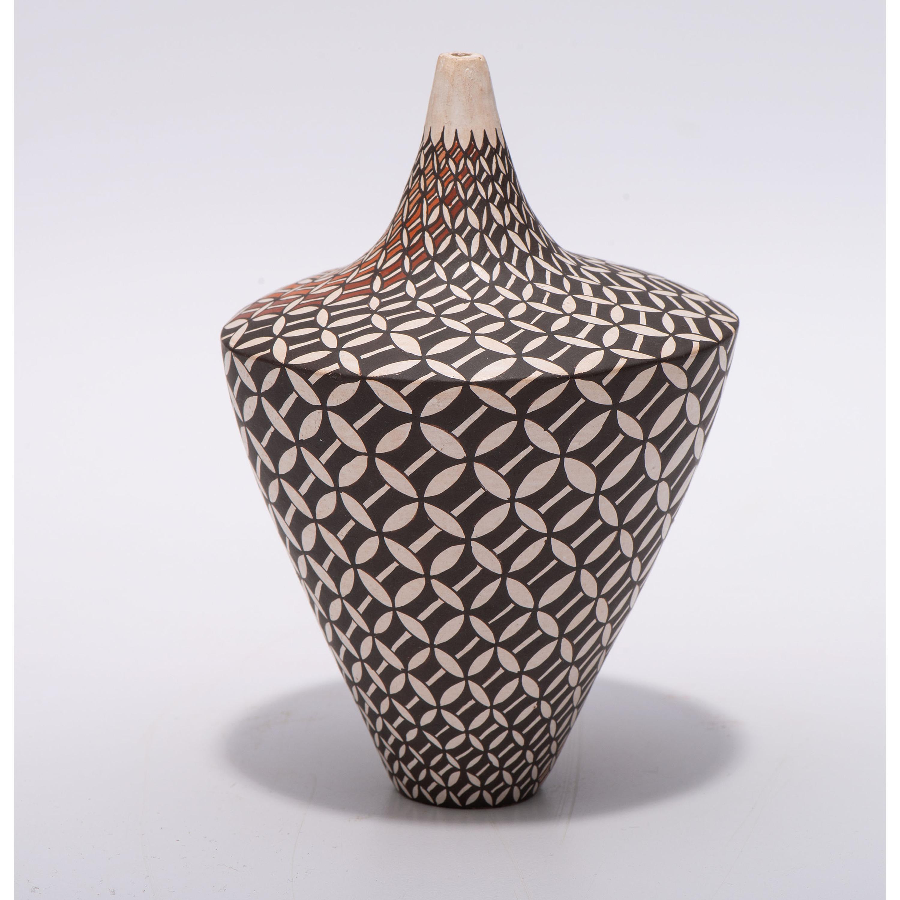 Polychrome Pottery Seed Jar