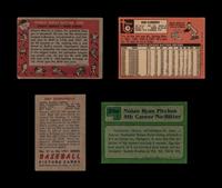 A Collection of Hall of Fame Baseball Cards Including Signed Nolan Ryan