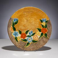 Clarice Cliff (English, 1899–1972) — Canterbury Bells pattern Large Platter