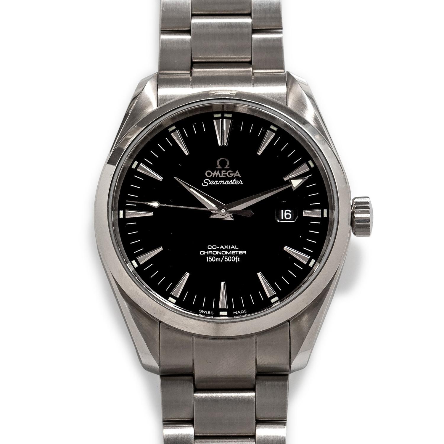 Omega, Stainless Steel 'Seamaster Aqua Terra' Wristwatch