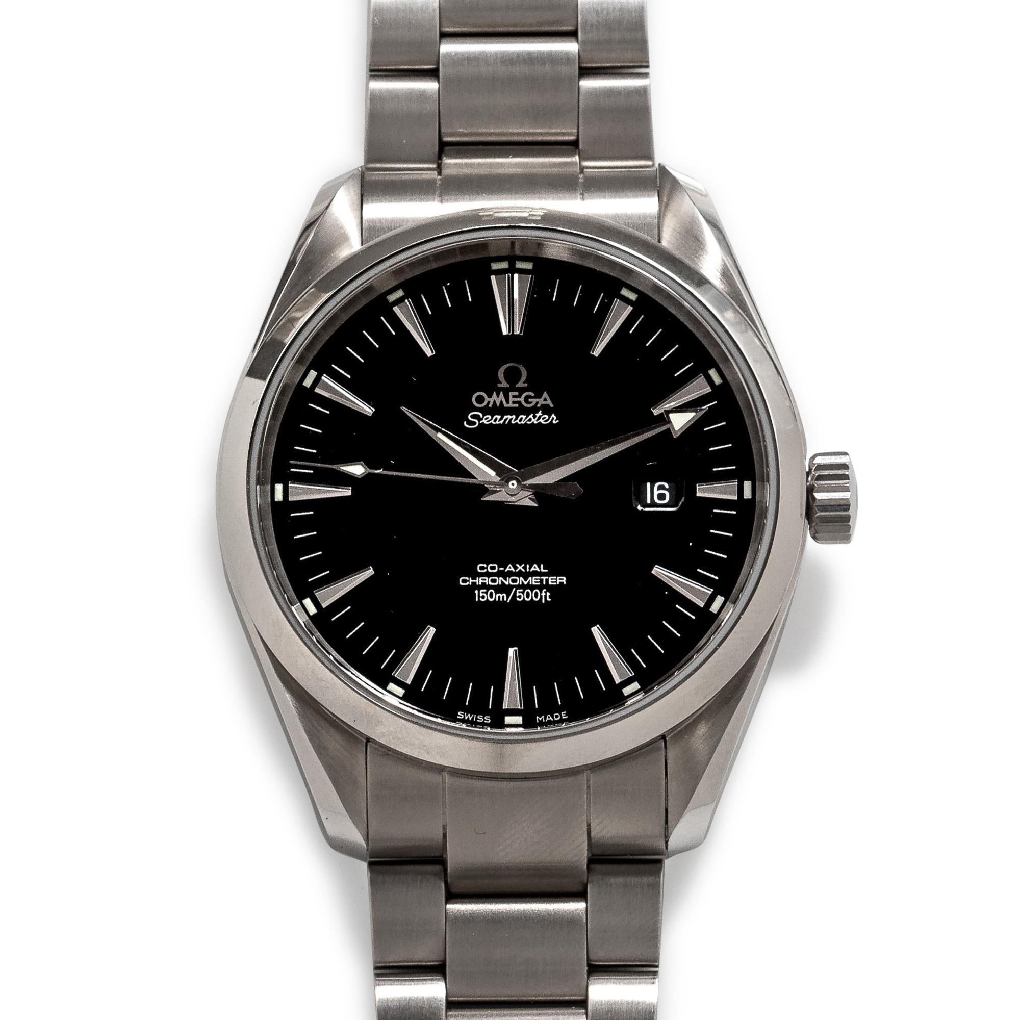 Omega, Stainless Steel 'Seamaster Aqua Terra' Wristwatch