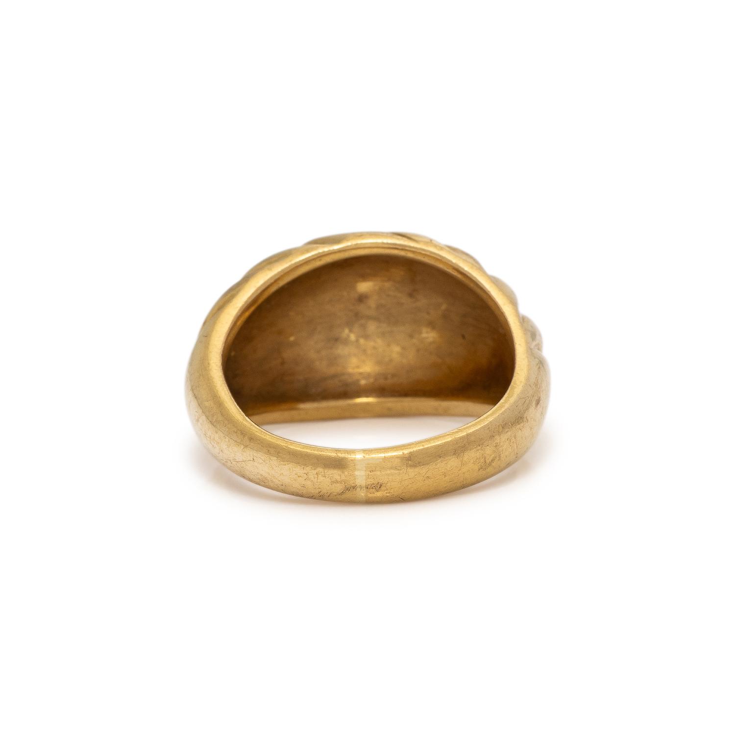 YELLOW GOLD RING