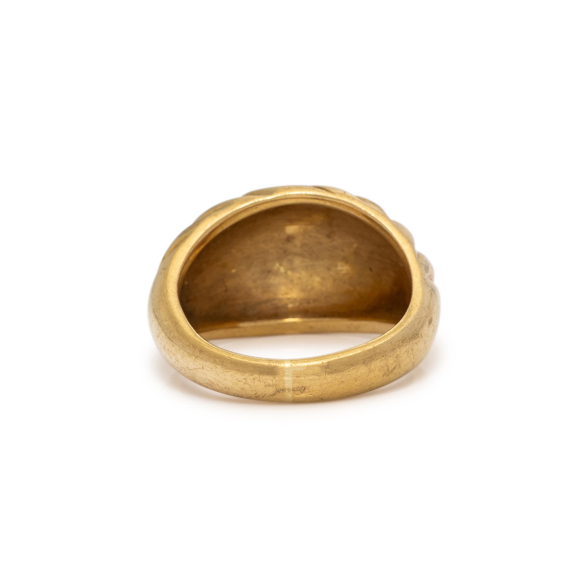 YELLOW GOLD RING