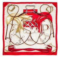 An Hermes 90cm Silk Scarf, 36"x36".