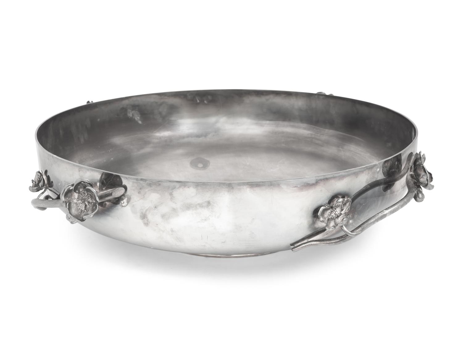A Large Christofle Silver-Plate Centerpiece Bowl
