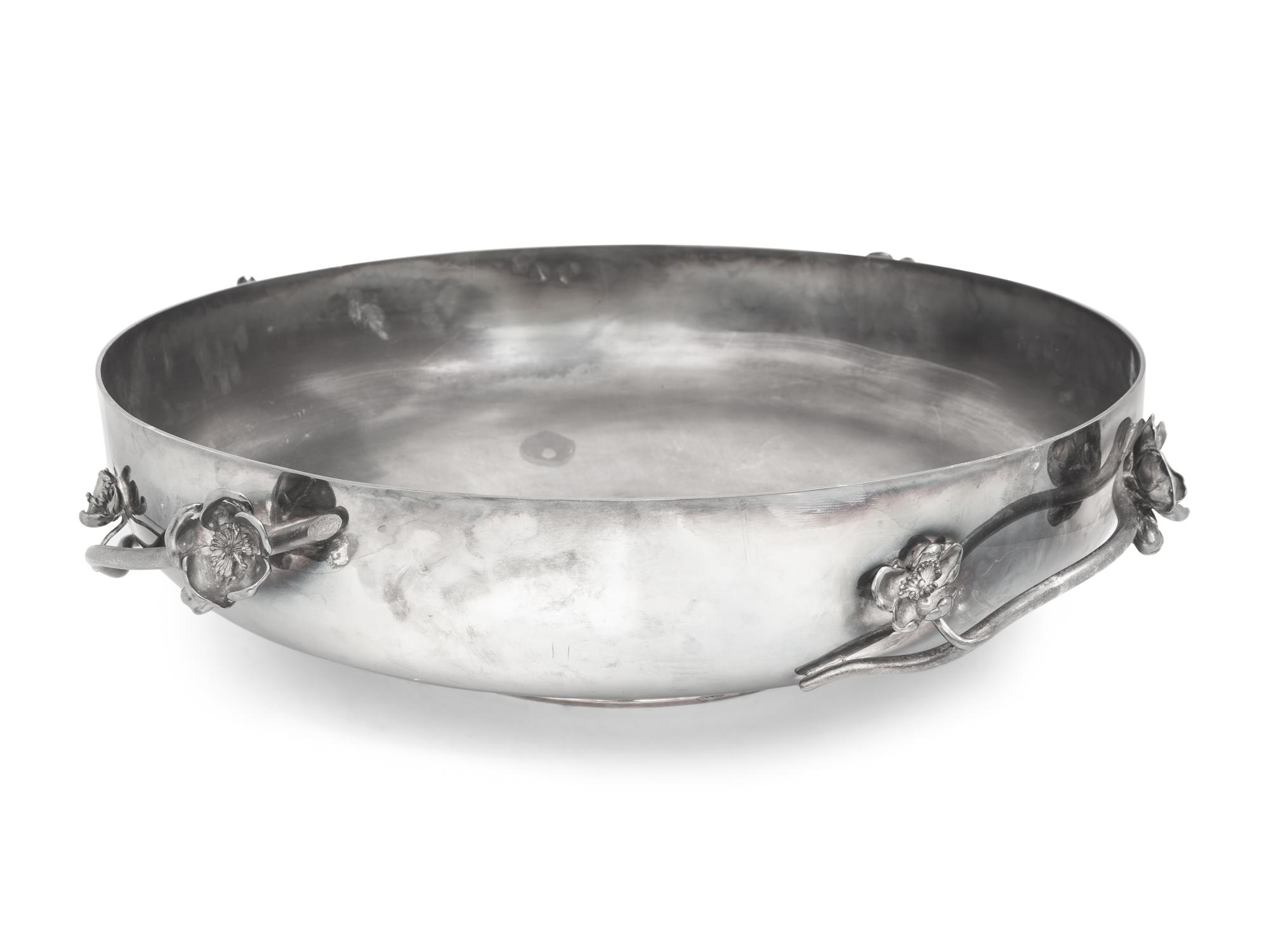 A Large Christofle Silver-Plate Centerpiece Bowl