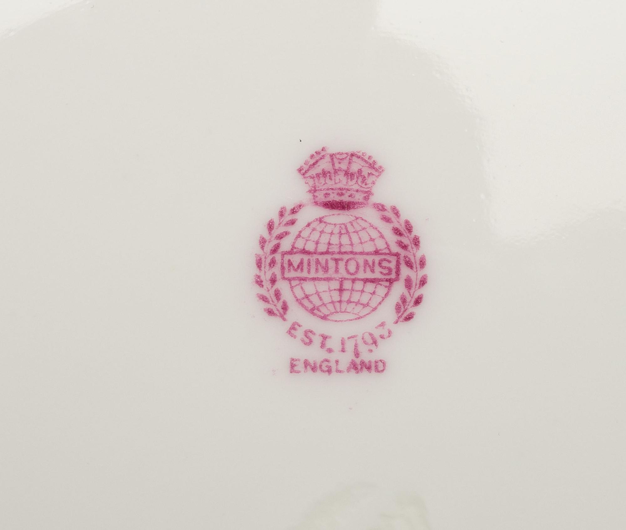 Twenty-Three Mintons Porcelain Plates