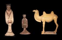Three Chinese Pottery Figures