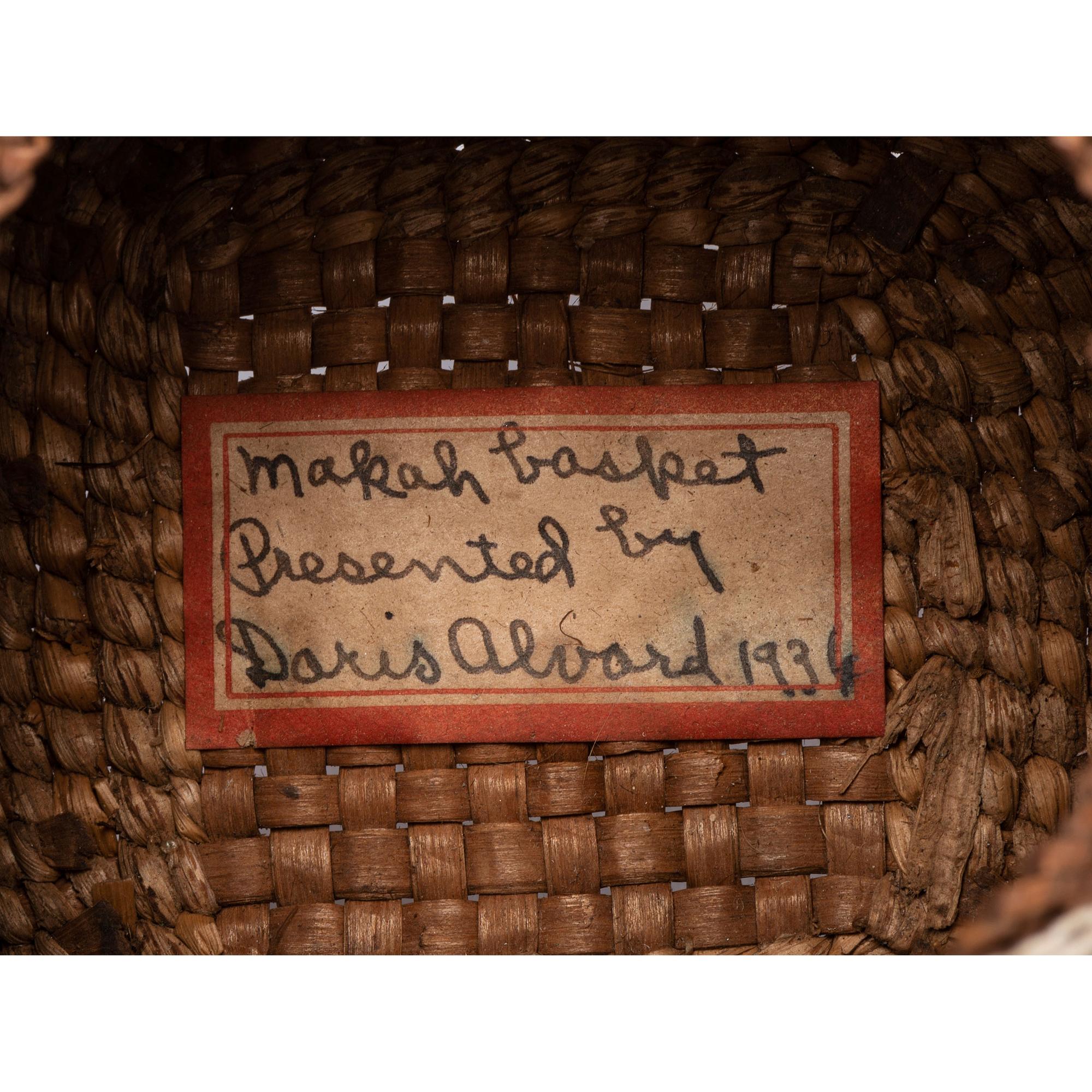 Makah Trinket Baskets