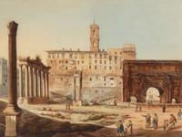 Four Italian Watercolors