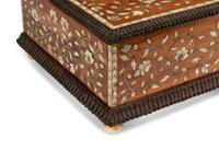 An Anglo-Colonial Marquetry Table Casket