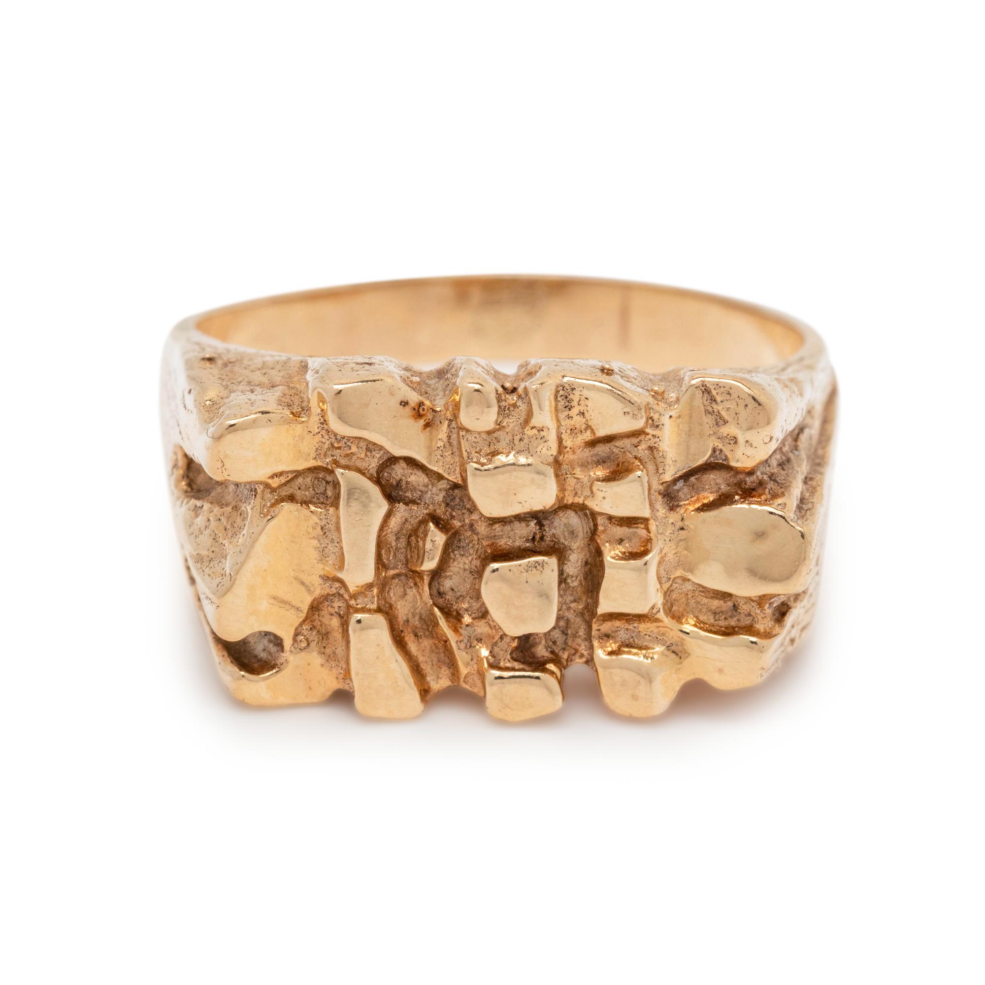 YELLOW GOLD RING