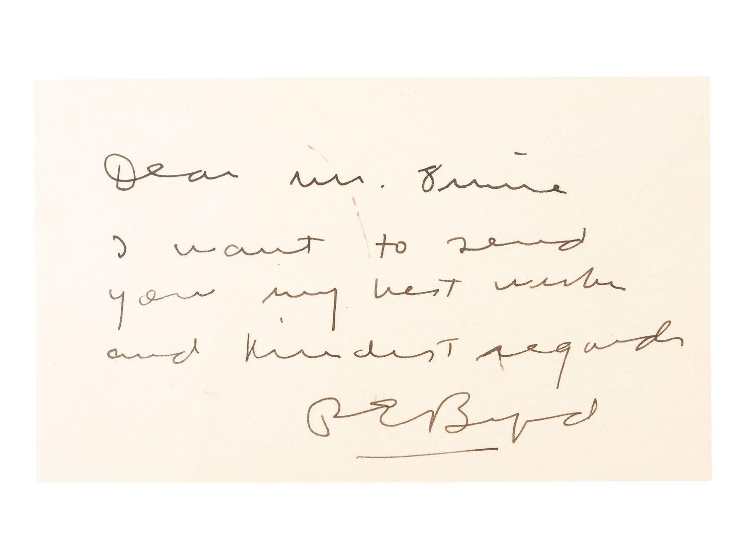 [EXPLORERS]. Autographs of explorers, astronauts, and other pioneers.