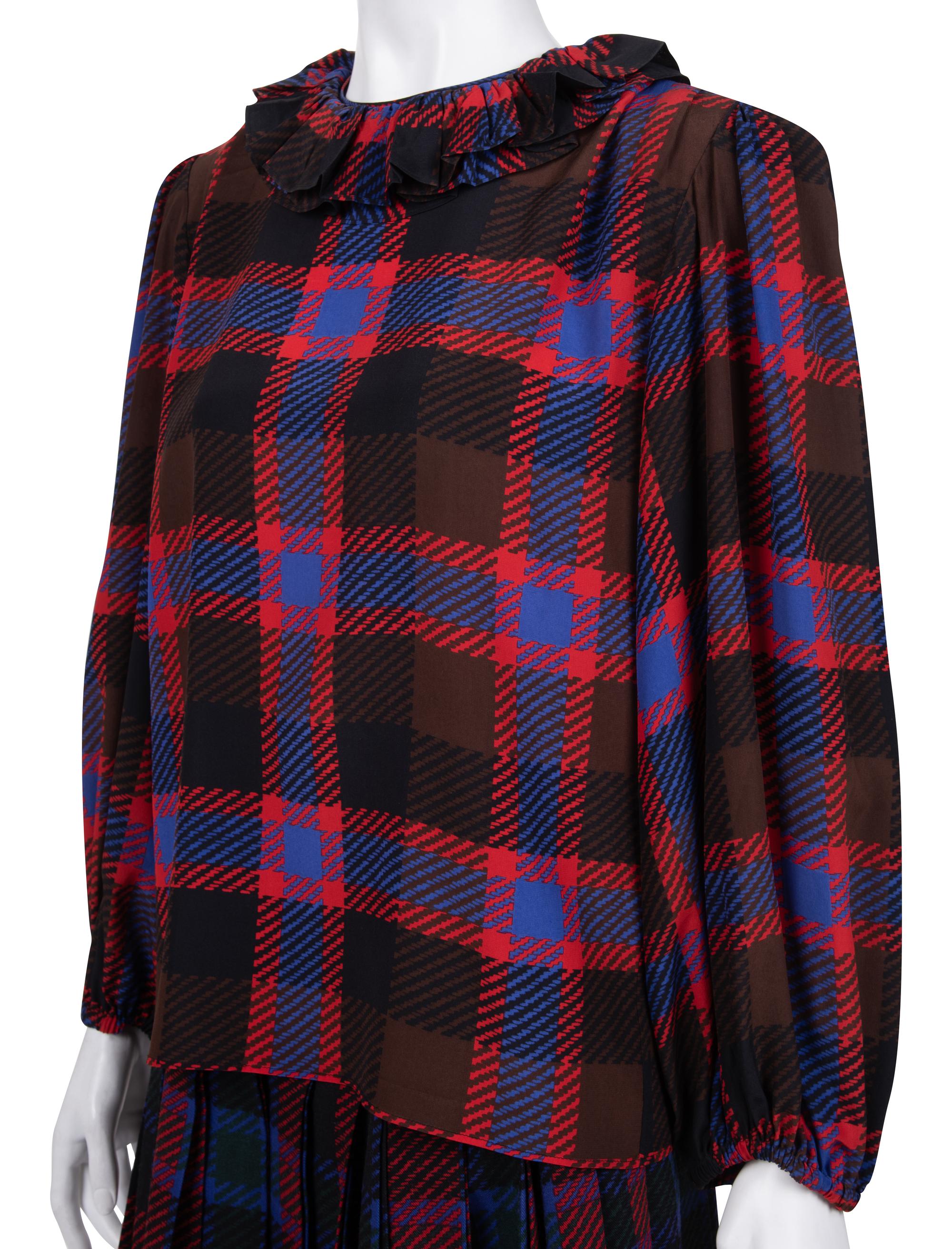 Three Yves Saint Laurent Rive Gauche Two-Piece Skirt Ensembles, 1980-90s
