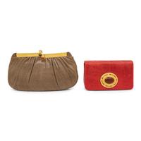 Judith Leiber, Two Lizard Handbags
